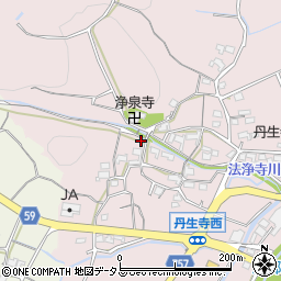 三重県松阪市丹生寺町404周辺の地図