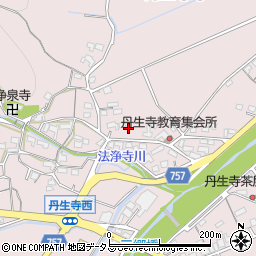 三重県松阪市丹生寺町446周辺の地図