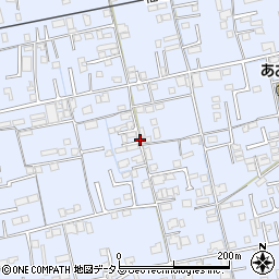 広島県福山市駅家町万能倉周辺の地図