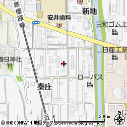 奈良県磯城郡田原本町秦庄417周辺の地図