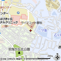 大阪府羽曳野市羽曳が丘1丁目5周辺の地図