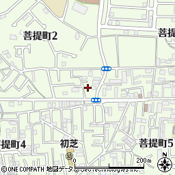 大阪府堺市東区菩提町2丁99-4周辺の地図
