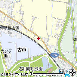 大阪府羽曳野市川向2121周辺の地図