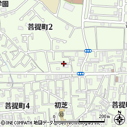 大阪府堺市東区菩提町2丁94-8周辺の地図
