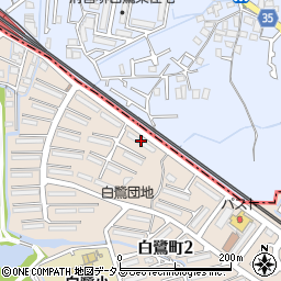 ＵＲ都市機構白鷺団地Ａ－０１棟周辺の地図