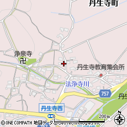 三重県松阪市丹生寺町428-2周辺の地図