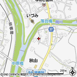 広島県広島市安佐北区白木町秋山374周辺の地図