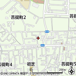 大阪府堺市東区菩提町2丁100-2周辺の地図