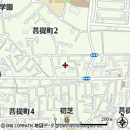大阪府堺市東区菩提町2丁94-4周辺の地図