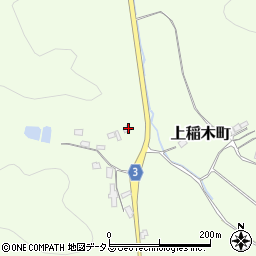 岡山県井原市上稲木町1447周辺の地図
