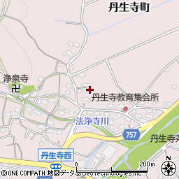 三重県松阪市丹生寺町442周辺の地図