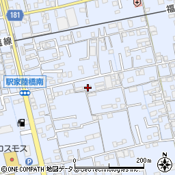 広島県福山市駅家町万能倉1019周辺の地図