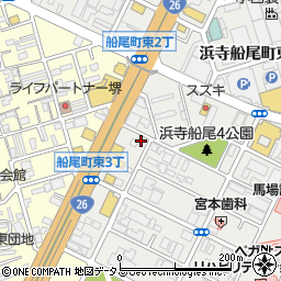 ムトウ大坂支店周辺の地図