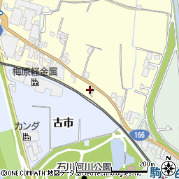大阪府羽曳野市川向2117周辺の地図