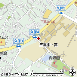 吉野家 松阪久保町店周辺の地図