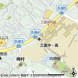 吉野家 松阪久保町店周辺の地図