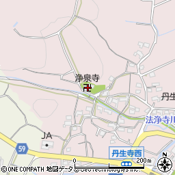 三重県松阪市丹生寺町408周辺の地図