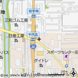 ゴルフパートナー田原本店周辺の地図