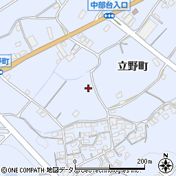 三重県松阪市立野町周辺の地図