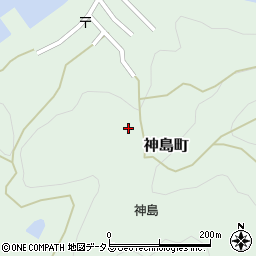 三重県鳥羽市神島町周辺の地図
