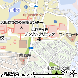 ひまわり薬局　羽曳野店周辺の地図