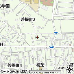 大阪府堺市東区菩提町2丁91-9周辺の地図