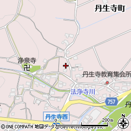三重県松阪市丹生寺町428-6周辺の地図