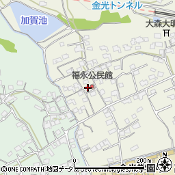 岡山県浅口市金光町占見新田1489周辺の地図
