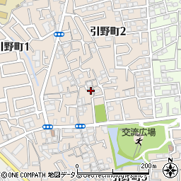 大阪府堺市東区引野町2丁50周辺の地図