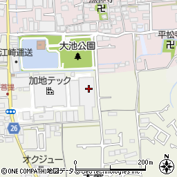 大阪府堺市美原区大饗237-1周辺の地図