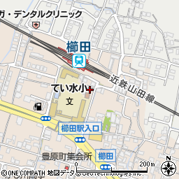 松阪警察署　櫛田警察官駐在所周辺の地図