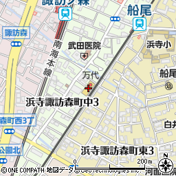 鳥治食品株式会社周辺の地図