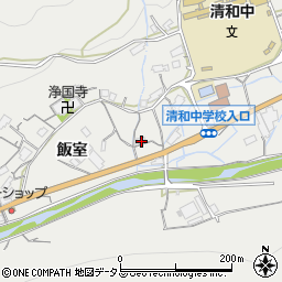 広島県広島市安佐北区安佐町飯室3391周辺の地図
