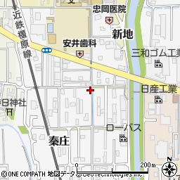奈良県磯城郡田原本町秦庄418周辺の地図