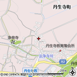 三重県松阪市丹生寺町431周辺の地図