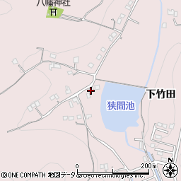 広島県福山市神辺町下竹田1491周辺の地図