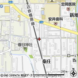 奈良県磯城郡田原本町秦庄407-1周辺の地図