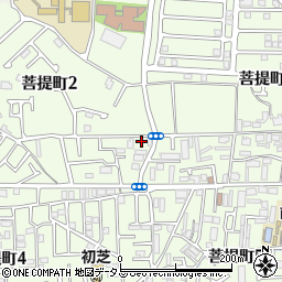 大阪府堺市東区菩提町2丁102-6周辺の地図