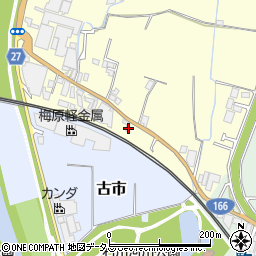 大阪府羽曳野市川向2116-1周辺の地図