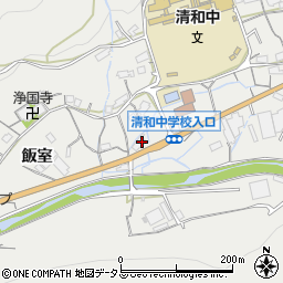 広島県広島市安佐北区安佐町飯室3421周辺の地図