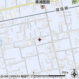 広島県福山市駅家町万能倉1005周辺の地図
