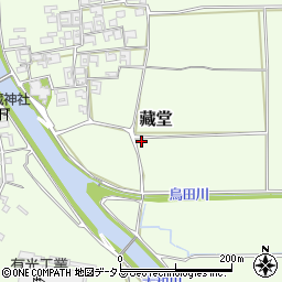 奈良県磯城郡田原本町藏堂184周辺の地図