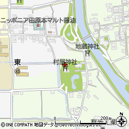 村屋神社周辺の地図