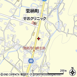 広島県府中市栗柄町2167周辺の地図