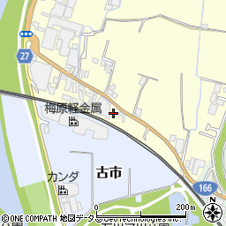 大阪府羽曳野市川向2116周辺の地図