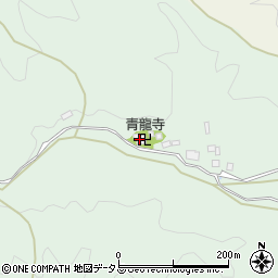 青竜寺周辺の地図