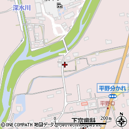 広島県福山市神辺町平野253周辺の地図