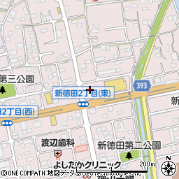 ハート新徳田店周辺の地図