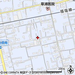 広島県福山市駅家町万能倉1023-1周辺の地図