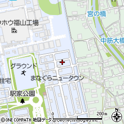 広島県福山市駅家町万能倉35-216周辺の地図